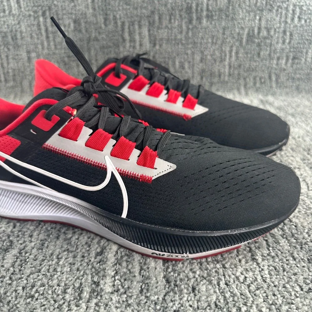 Nike Air Zoom Pegasus 38 Ohio State Buckeyes Mens 13 Black Red DJ0837-001